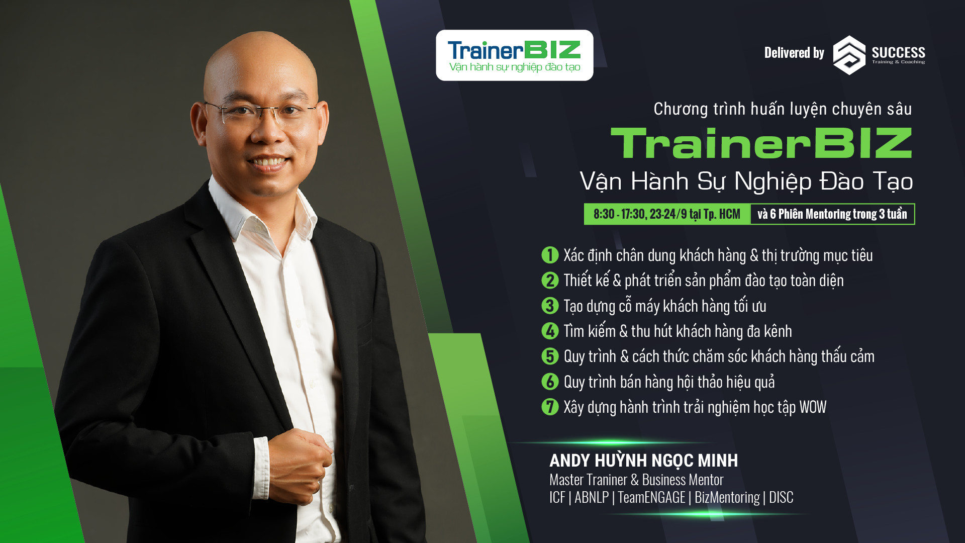 TrainerBIZ - Vận hành sự nghiệp đào tạo