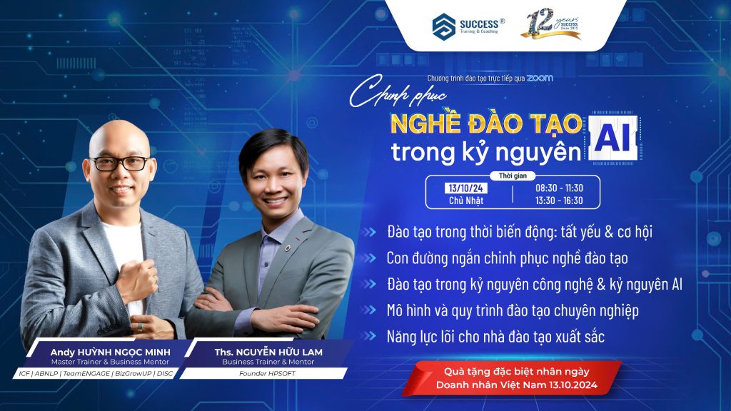 Tài liệu chinh phục nghề đào tạo trong kỷ nguyên AI